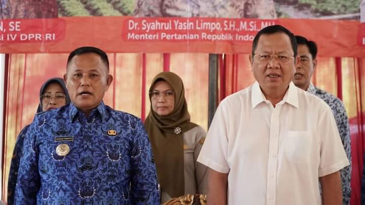 Bupati Nanang Ermanto Dampingi Ketua Komisi IV DPR-RI Barsama Kementan Gelar Bimtek