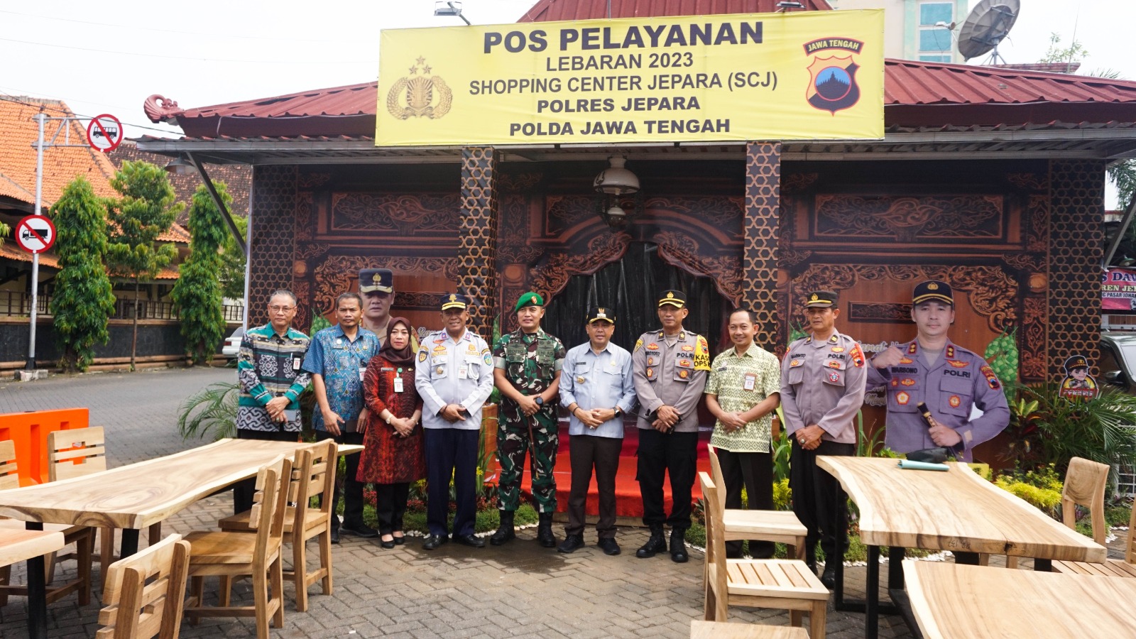 Kesiapan Pos Pengamanan dan Pelayanan Idul Fitri 1444 Hijriah
