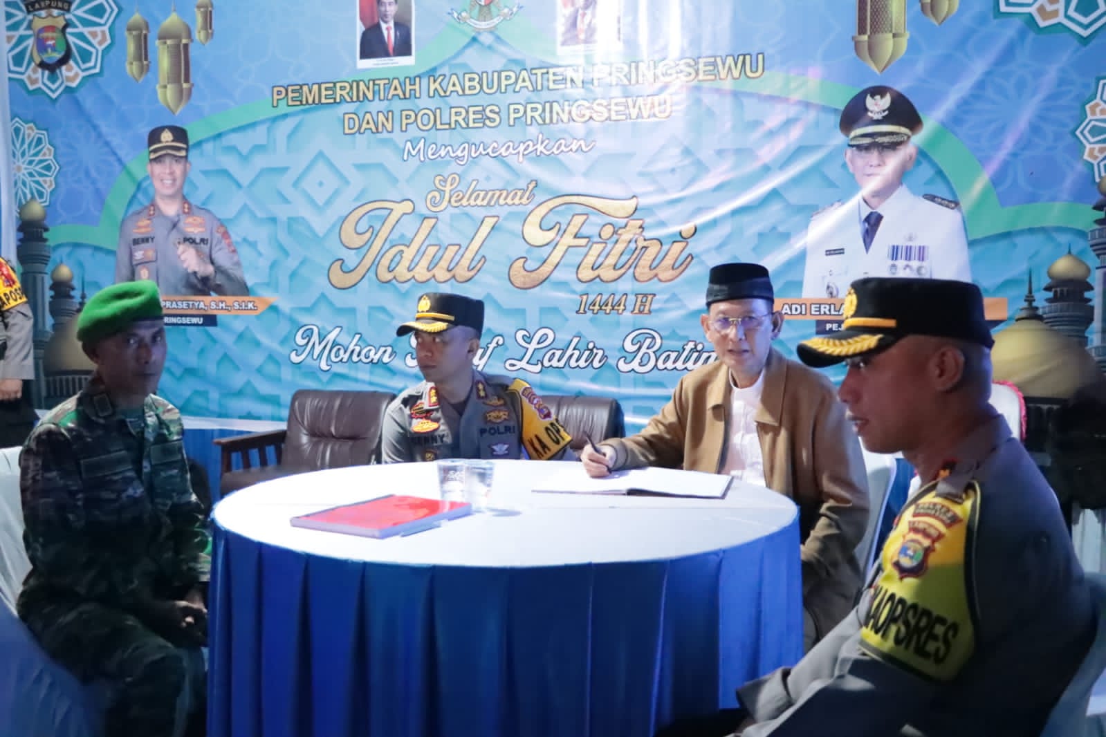 Pantau Malam Takbir, Kapolres Dan Forkopimda Pastikan Kamtibmas Kondusif
