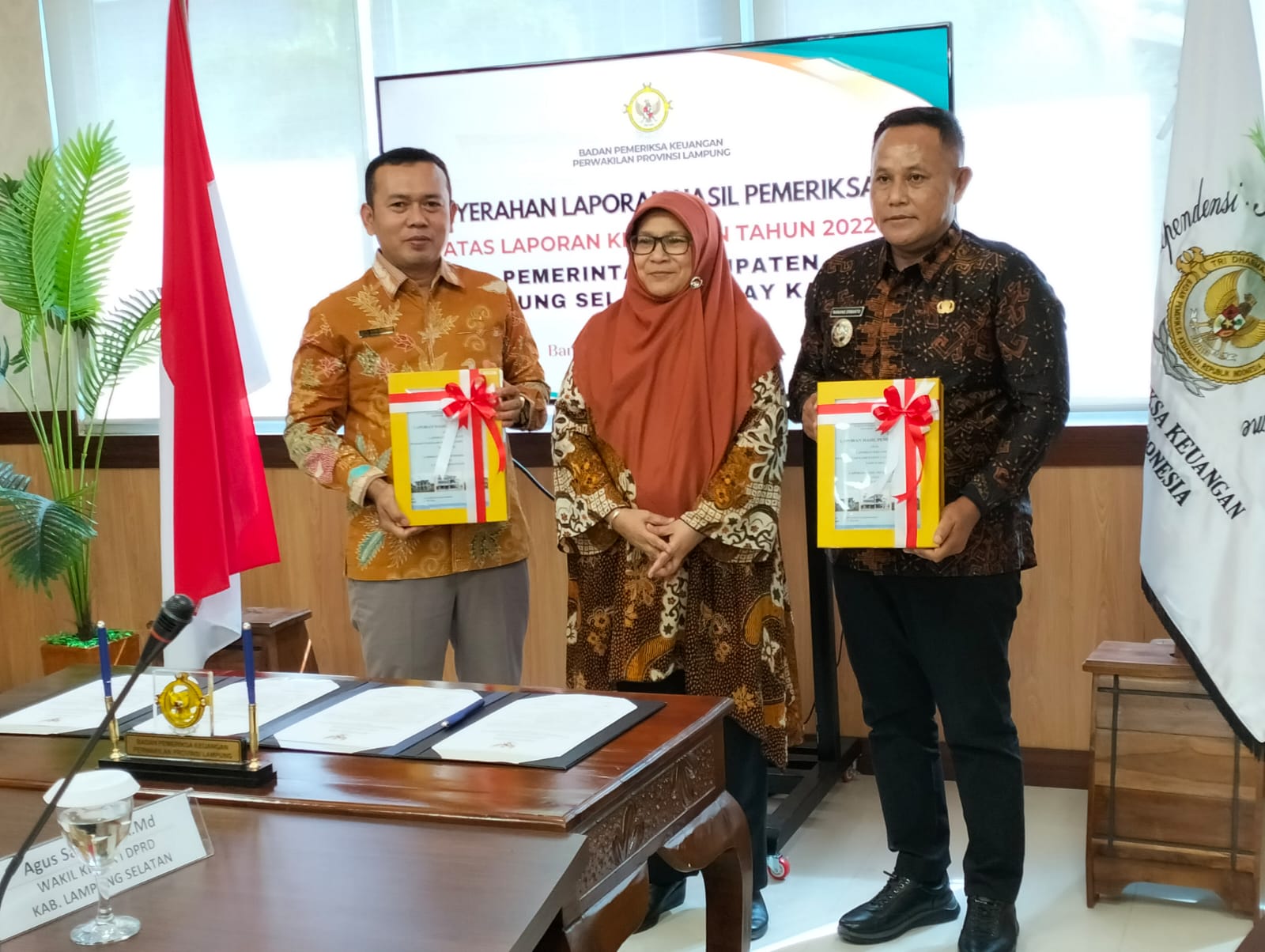DPRD Lamsel Apresiasi Pemkab Atas Penerimaan WTP Yang Ke-7 Kalinya