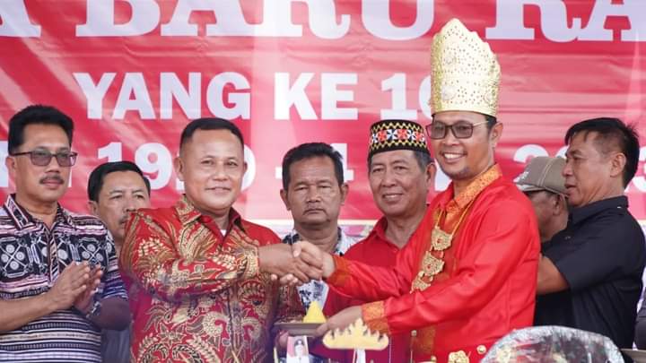 Bupati Nanang Ermanto Hadiri HUT Desa Baru Ranji Yang Ke -103 Tahun