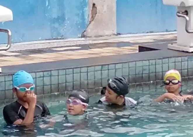 Sambut HUT Kota Bandar Lampung Walkot Gelar Lomba Renang Antar Pelajar
