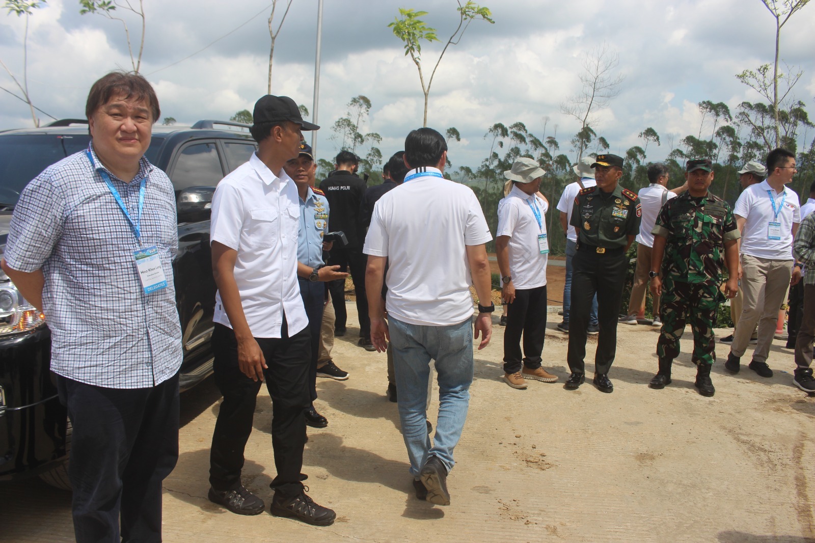 Dandim 0913/PPU Letkol Inf Arfan Affandi, Kawal Investor  Singapura  Ke IKN