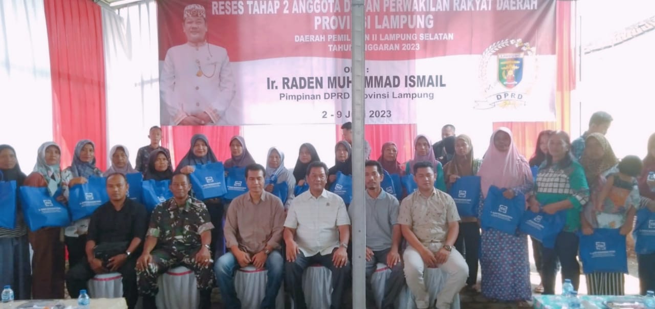 Ir, Raden Muhammad Ismail Serap Aspirasi Masyarakat Jatiagung
