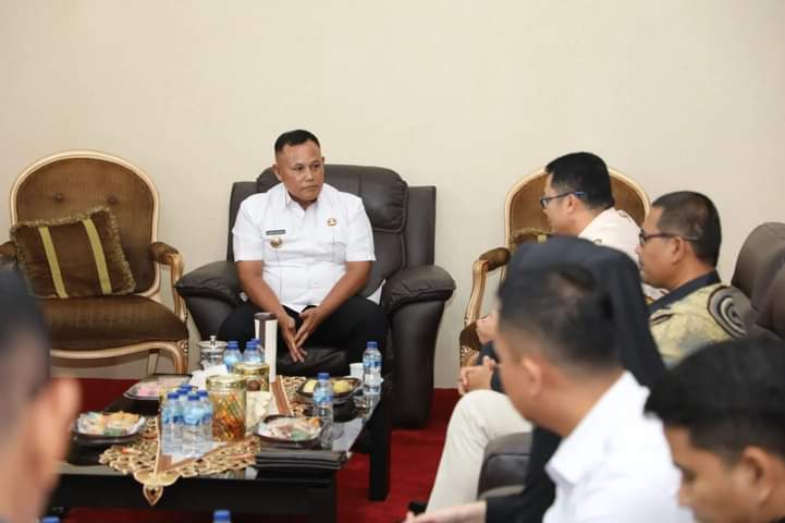 Pemkab Lamsel Bersama Pihak BSI Cabang Kalianda Gelar Audensi