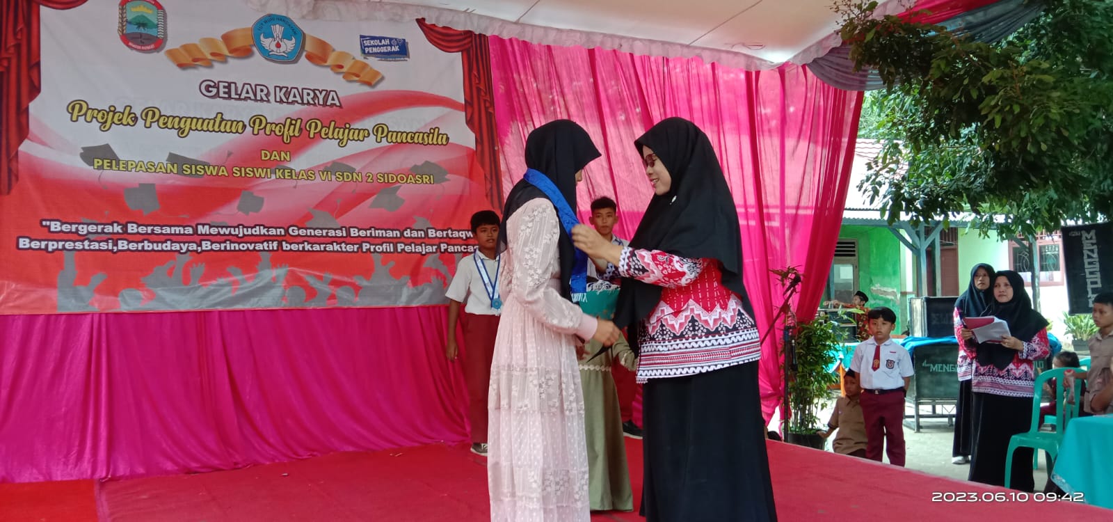SD Negeri 2 Sidoasri  Gelar Pelepasan Siswa -Siswi Kelas VI