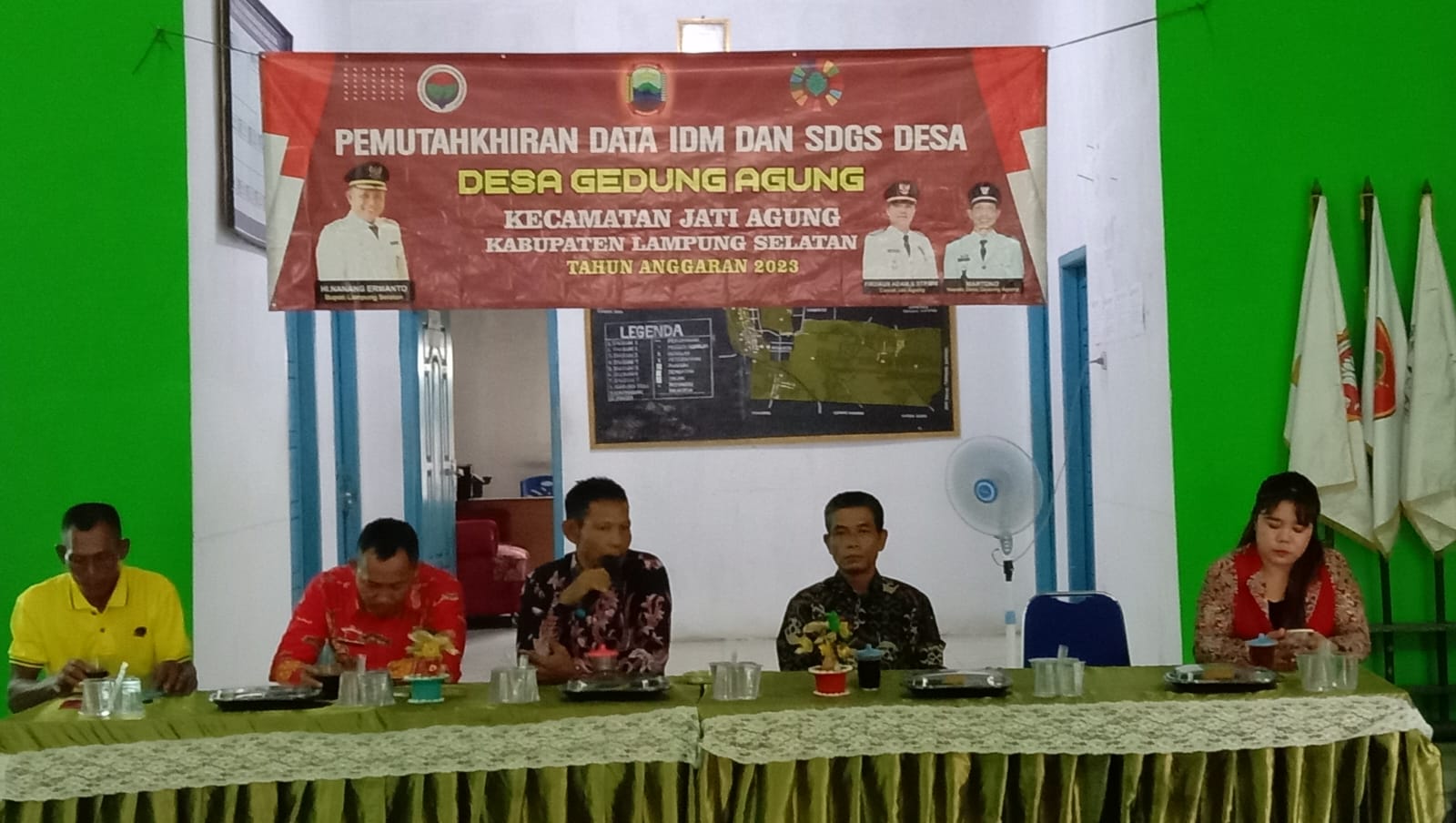 Tahun 2023 IDM Desa Gedung Agung Meningkat