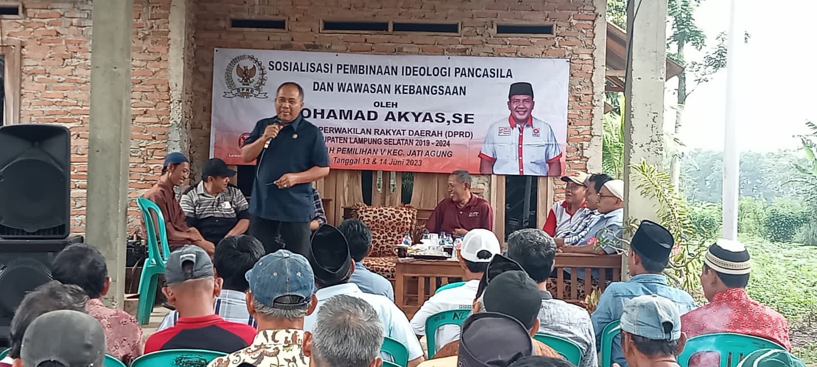 M Akyas: Idiologi Pancasila dan Wawasan Kebangsaan Bagian Dari NKRI