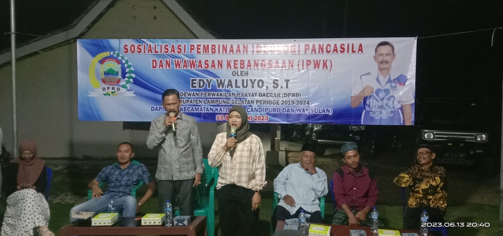Melalui Sosialisasi IPWK, Edi Waluyo Kembali Ajak Masyarakat Jaga Keutuhan NKRI