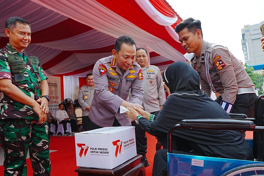 Hari Bhayangkara ke-77, Kapolri Ingin Polri Selalu Bersama Masyarakat