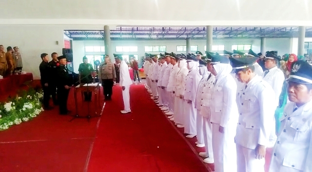 Bupati Nanang Ermanto Lantik 38 Pj dan 2 Kades PAW