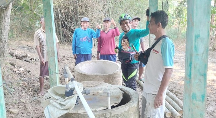 Anggota DPRD Kabupaten Blora, Munawar Peduli Warga Saat Musim Kemarau