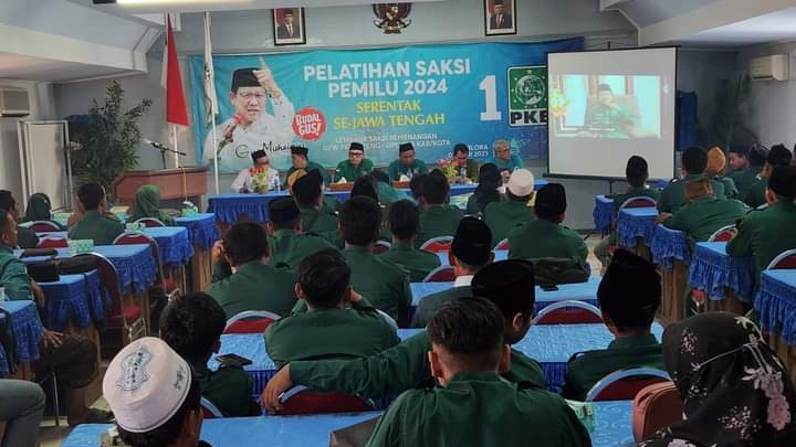 DPW PKB dan DPC PKB Blora Gelar Pelatihan Saksi Pemungutan Suara Pemilu 2024
