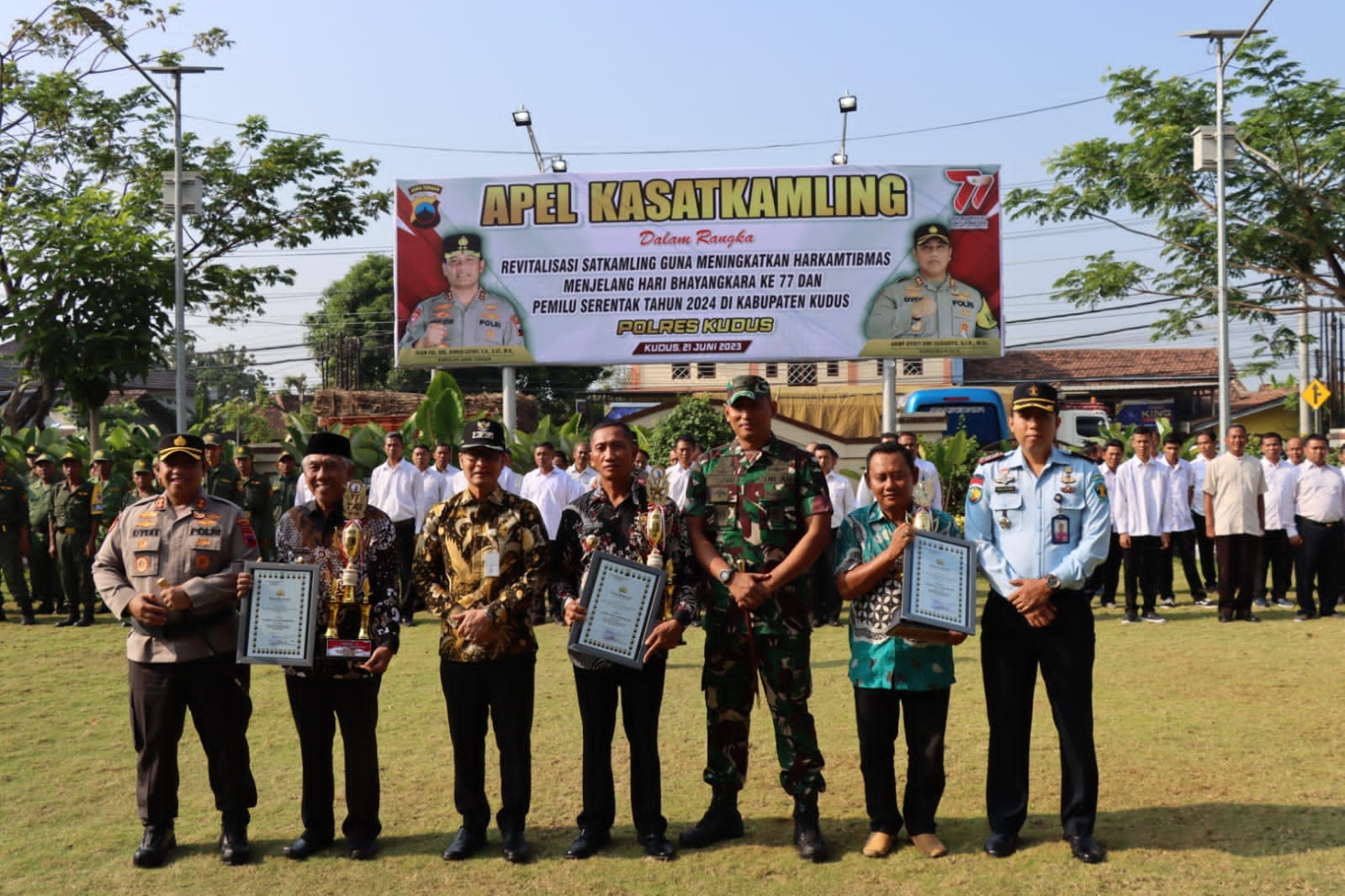 Lomba Satkamling, Polres Kudus Umumkan Juara 1 “Desa Jati Kulon”