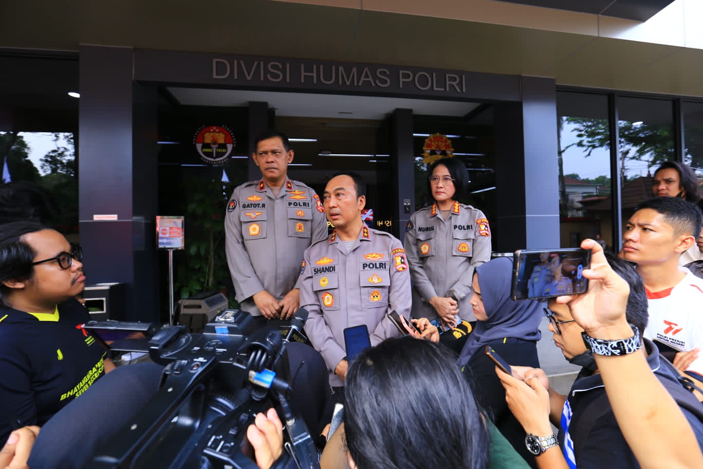 Pemilu Damai 2024, Polri dan Wartawan Gelar Bhayangkara Presisi Seven Soccer Cup