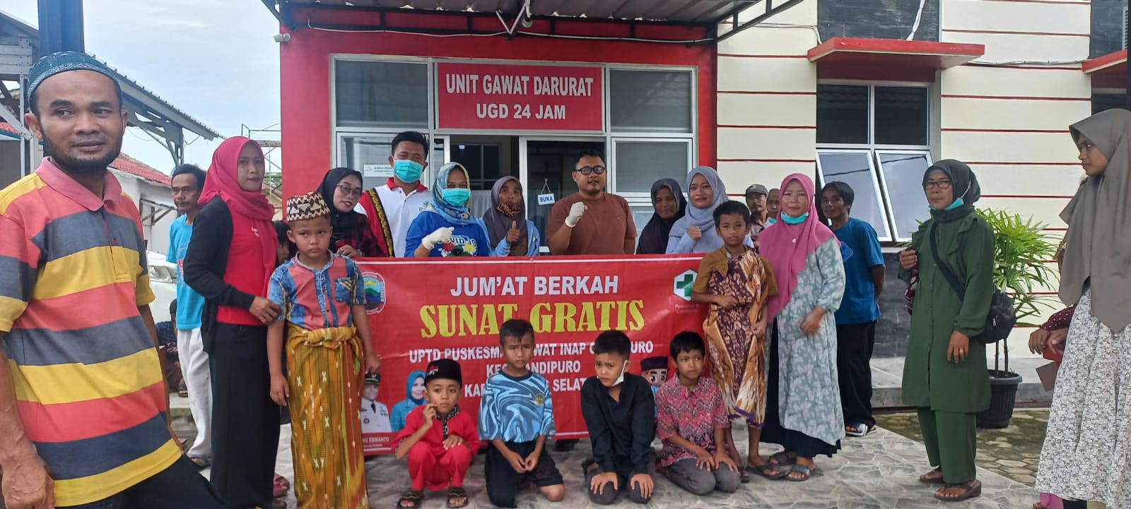 Puskesmas Rawat Inap Candipuro Gelar Sunatan Gratis