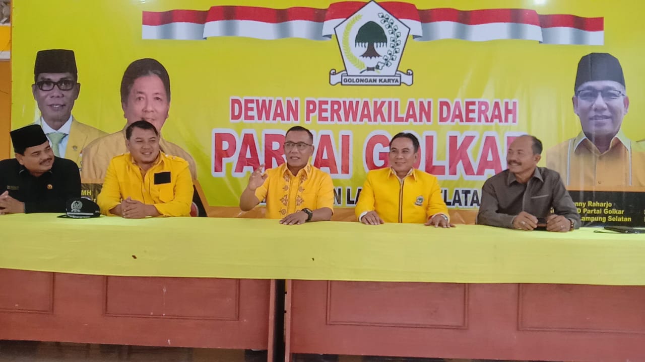 Golkar Usulkan Rycko Menoza dan Hendri Rosyadi di Pilkada 2024 Mendatang