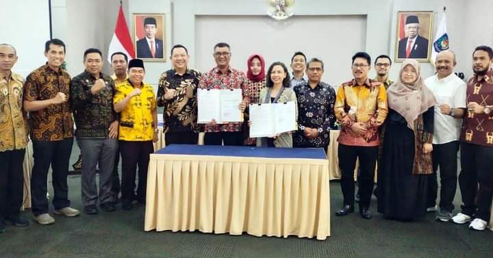 Sekdakab Lamsel Thamrin Hadiri Penandatanganan dan Sosialisasi MSP