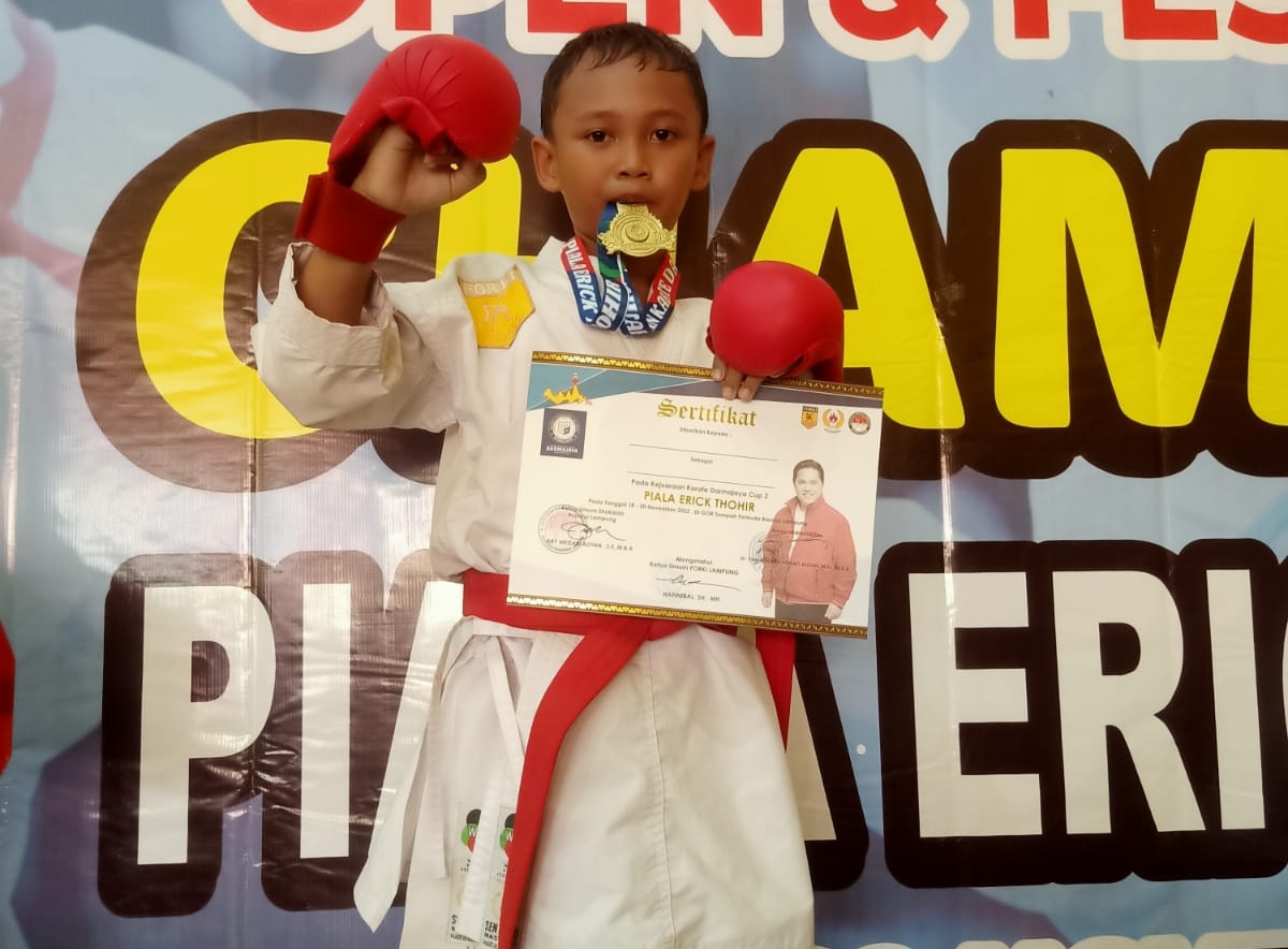Siswa SD Negeri 2 Sidoasri Boyong Sejumlah Mendali di Cabang Olahraga Karate