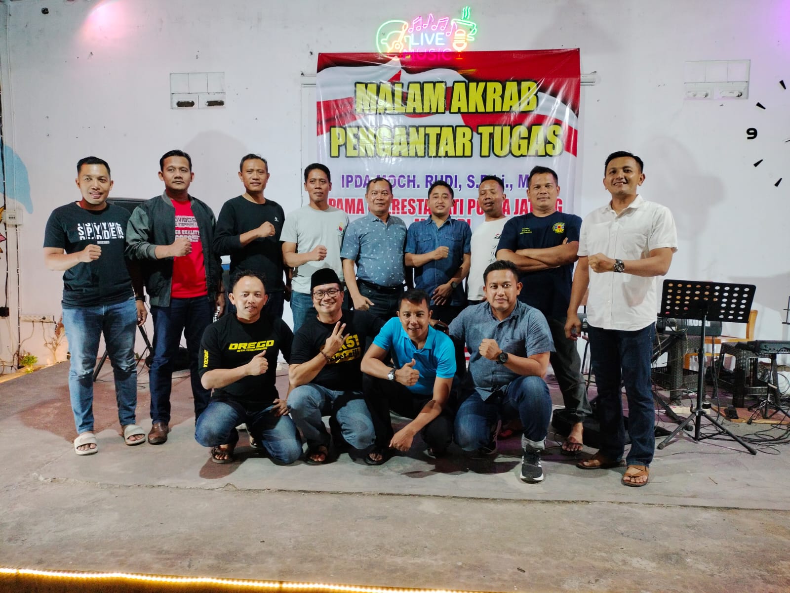 Gelar Acara !!! IPDA Moch Rudi, S.Pd.I MM Pamitan ke Keluarga Besar Polresta Pati