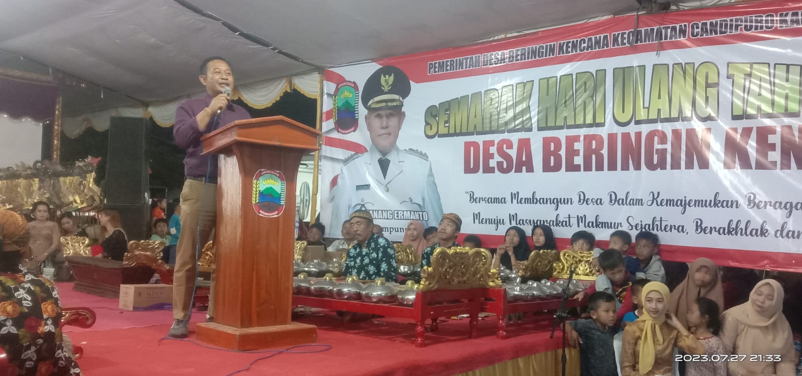 Semarak Hari Ulang Tahun Ke-50  Tahun Desa Beringin Kencana Kecamatan Candipuro Kabupaten Lampung Selatan