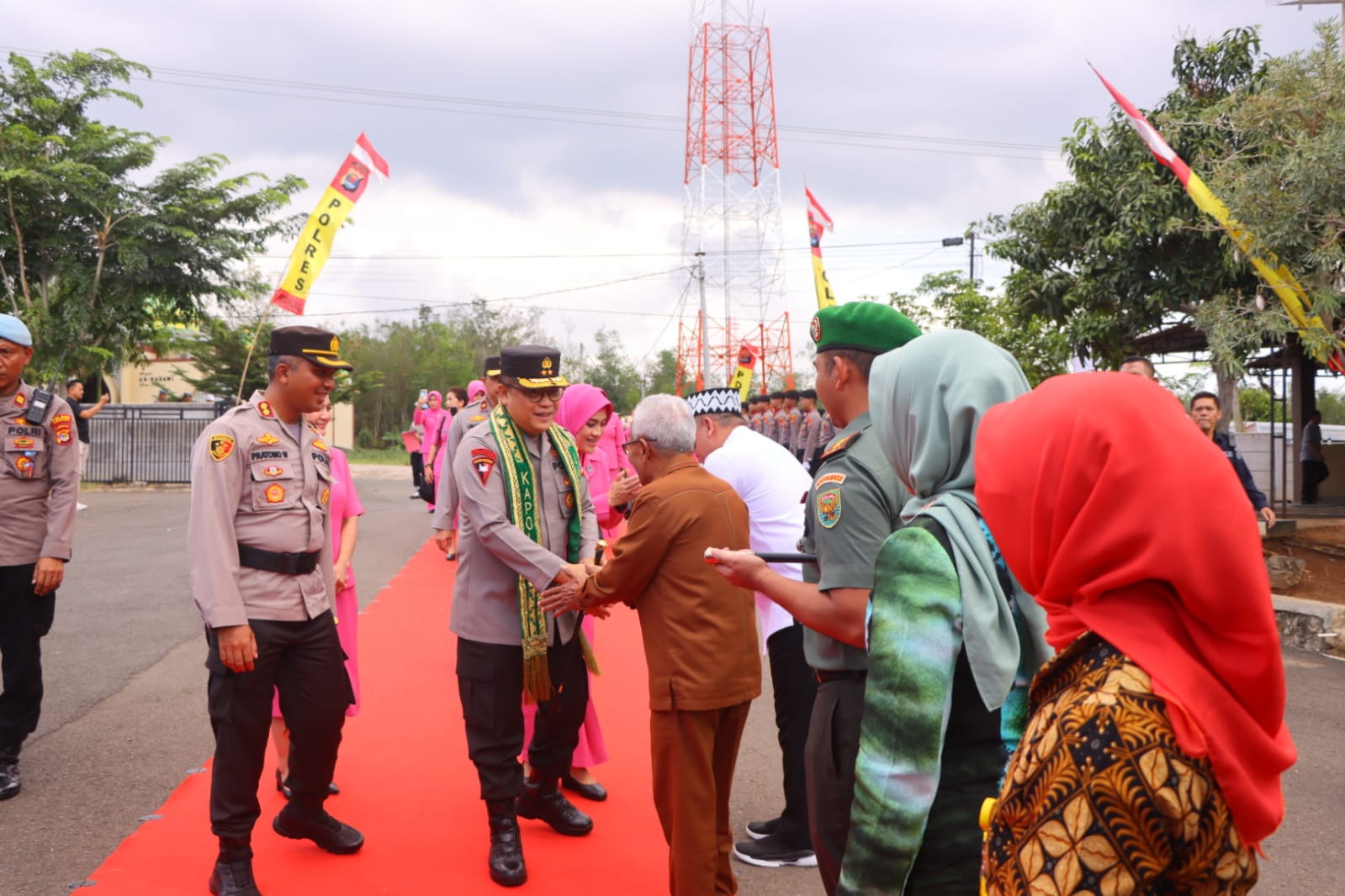 Kunker Di Polres Pesawaran, Kapolda Lampung Berdayakan Keterbatasan Sumber Daya Kita, Untuk Hasil Yang Maksimal