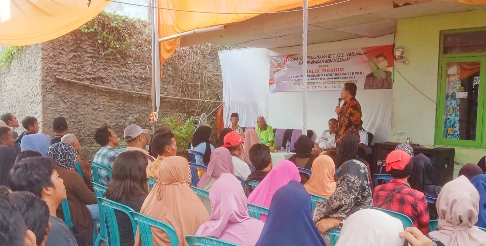 Sosialisasi IPWK,Malik Ibrahim Ajak Masyarakat Palas Implementasikan Dalam Kehidupan Sehari Hari