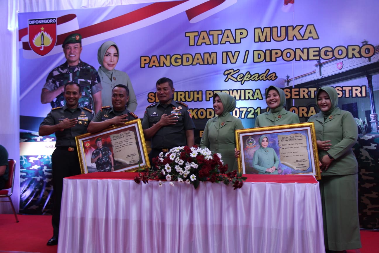 Pesan Pangdam IV/Diponegoro Saat Kunjungan Kerja ke Kodim 0721/Blora