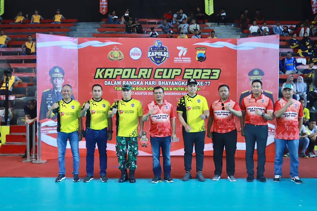 Turnamen Bola Volley Digelar, Begini Harapan Kapolda Jateng