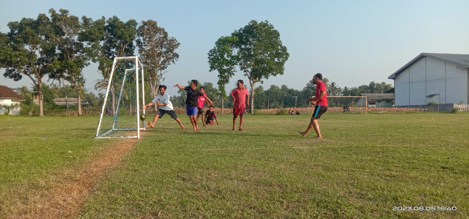 Semarak HUT RI Ke-78 Pemdes Titiwangi Gelar Pertandingan Futsal Antar Perangkat Desa