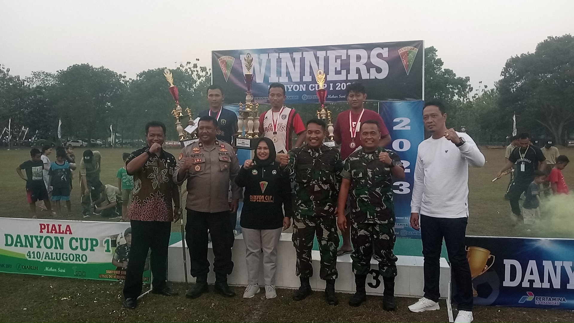 Cepu Putra FC Menjadi Juara Danyon Cap I