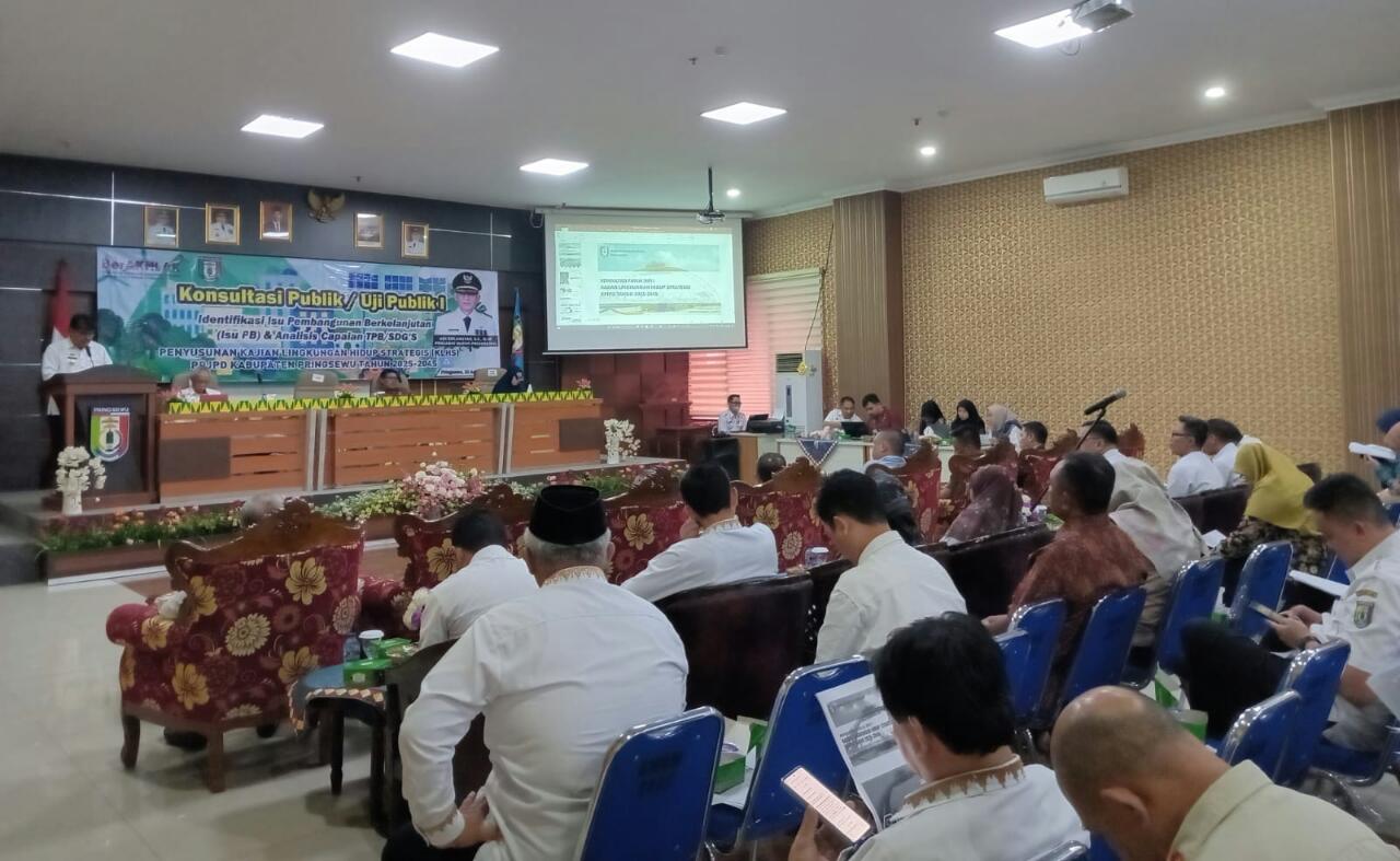 Pemkab Pringsewu Gelar Konsultasi Publik Pembuatan Dokumen KLHS & RPJPD
