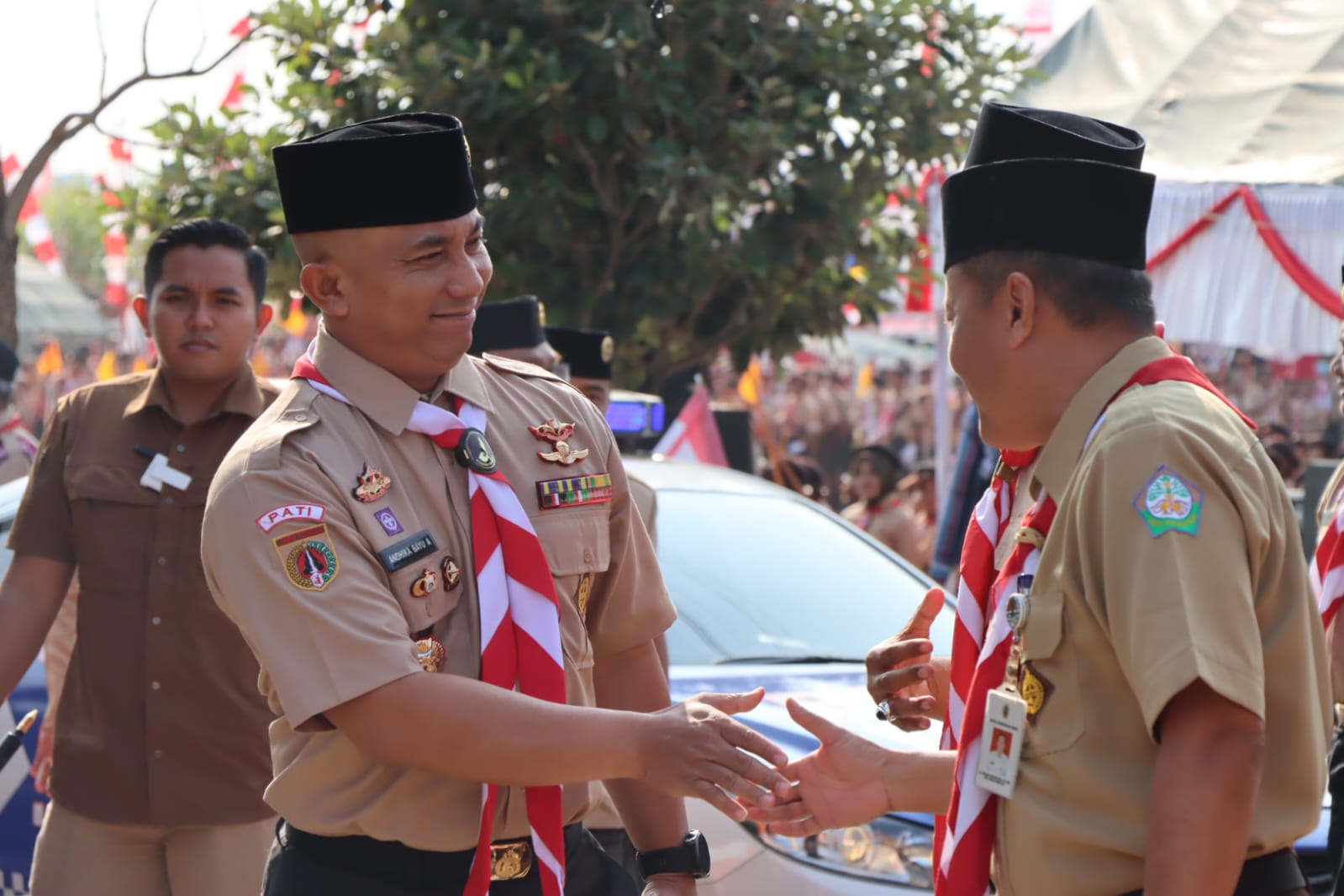 Garda Perubahan, Kapolresta Pati Ikut Upacara Hari Pramuka ke 62