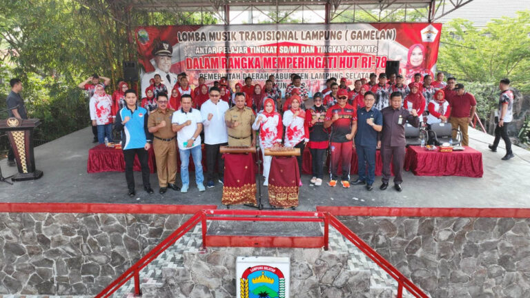Sambut HUT RI Ke-78 Pemkab Lamsel Gelar Lomba Antar OPD