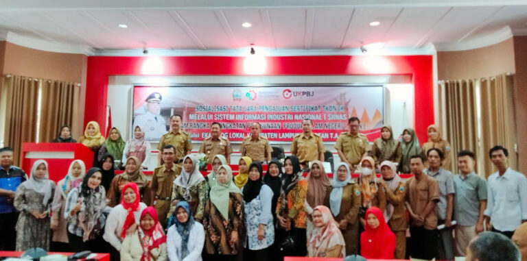 Tingkatkan P3DN Pemkab Lamsel Gelar Sosialisasi TKDN Untuk Industri Kecil