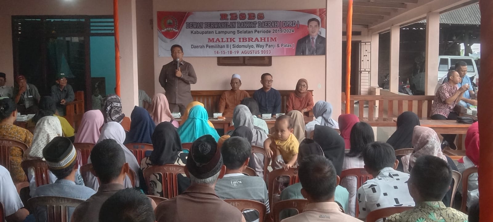 Malik Ibrahim Lakukan Reses dan Siap Perjuangkan Usulan Warga Desa Campang Tiga