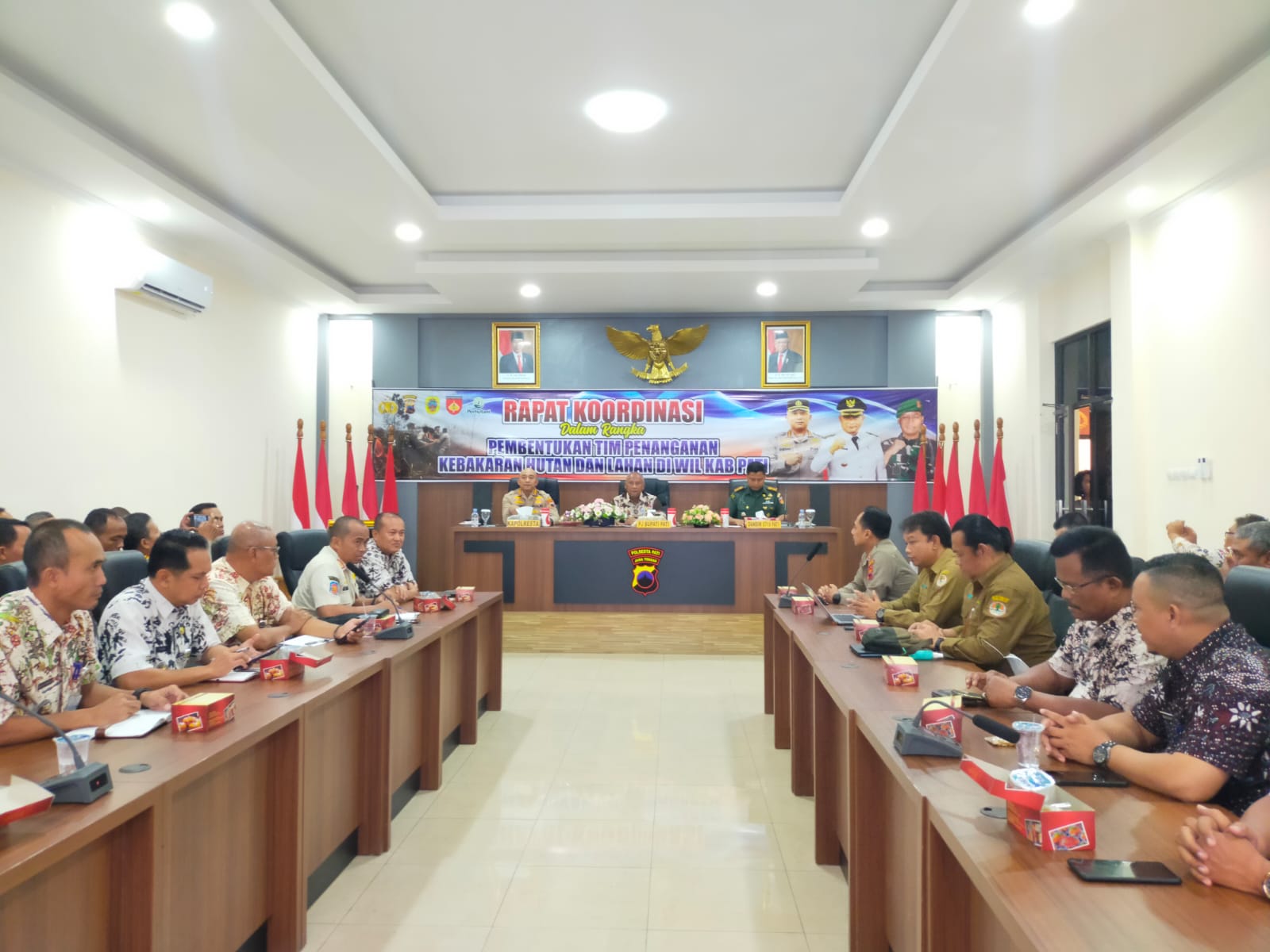 Pembentukan Tim Penanganan Kebakaran Hutan dan Lahan