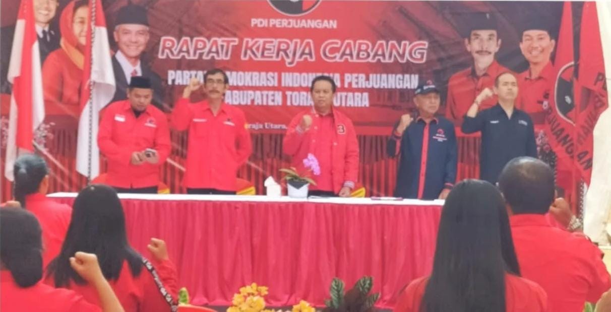 Partainya Wong Cilik Toraja Utara Gelar Rakercab, Mantapkan Pemenangan Pileg dan Pilpres 2024