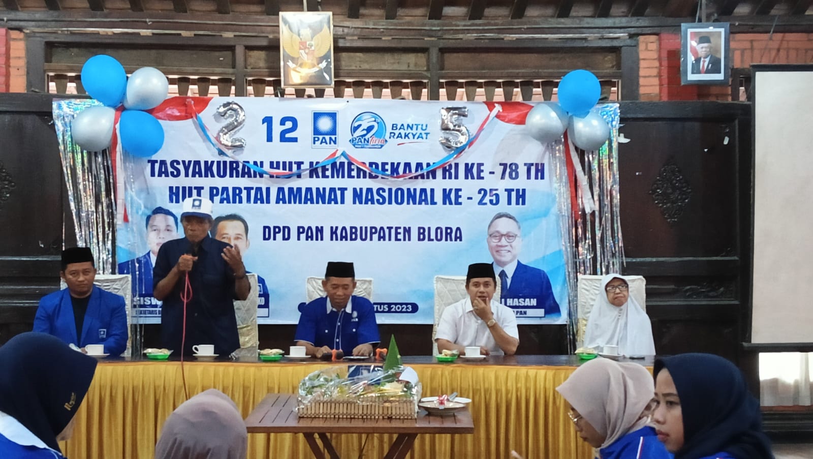 HUT ke-25 DPD PAN Blora Targetkan 1 Kursi Perdapil