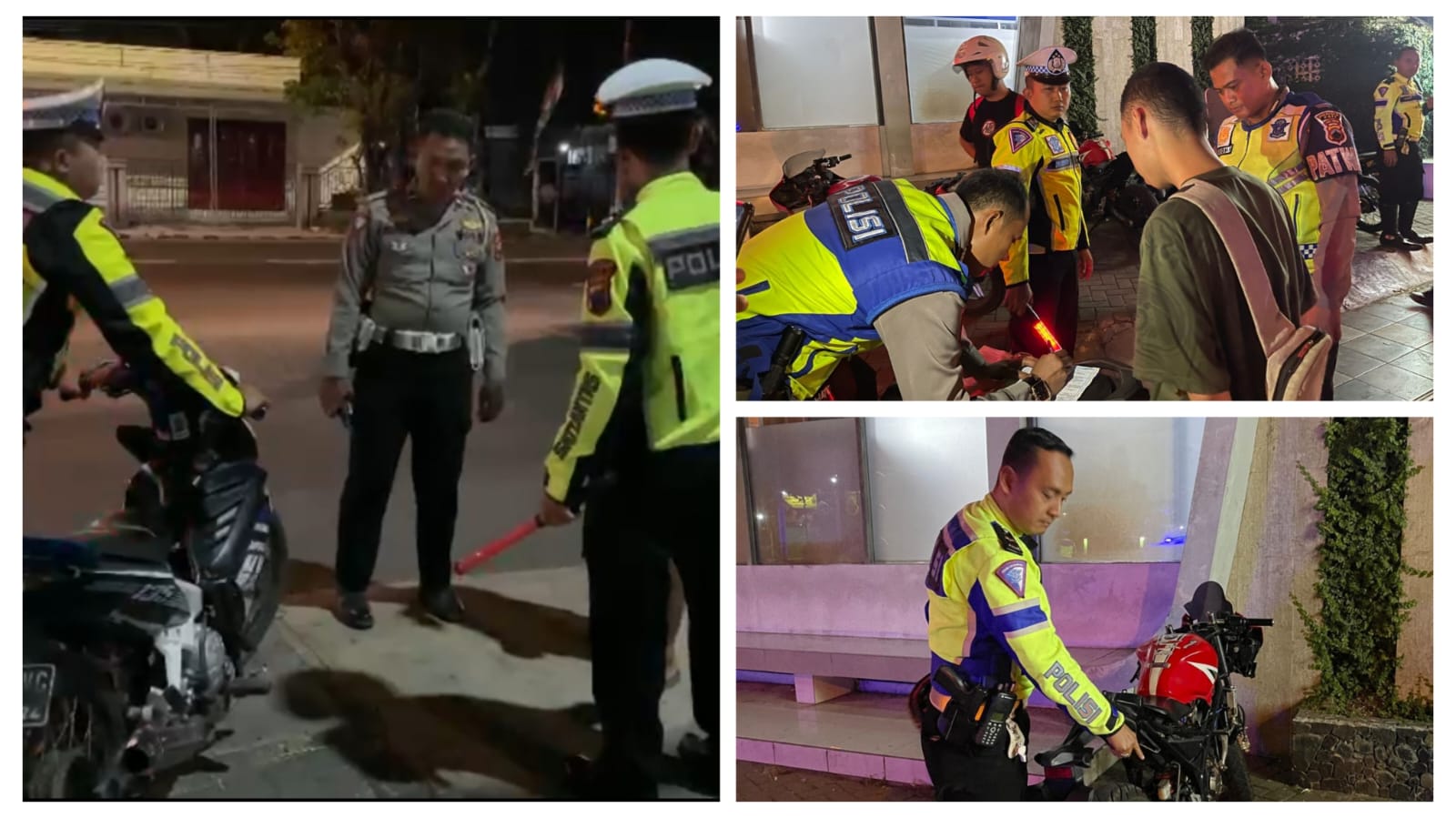 Laporan Masyarakat Terkait Balap Liar dan Knalpot Brong, Satlantas Polresta Pati Turun