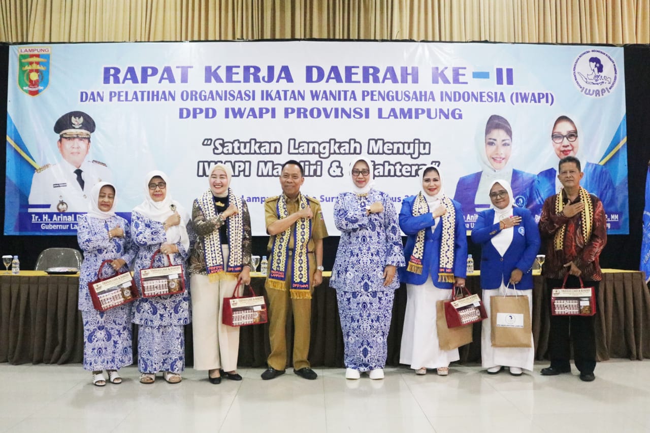 Rakerda Ke-II IWAPI Lampung, UMKM Wanita Bangkit dan Mandiri