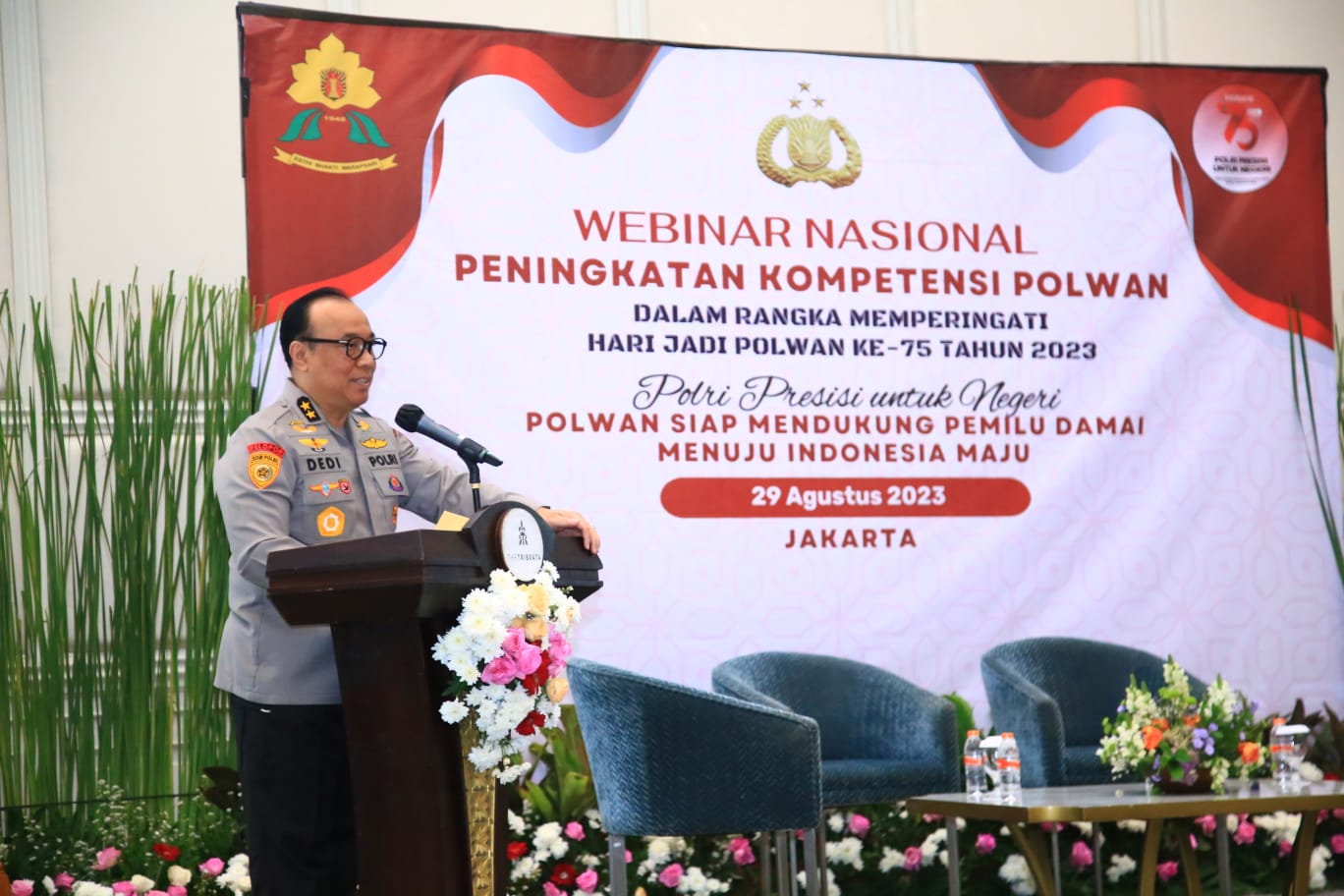 Hadapi Tantangan, As SDM Ingatkan Polwan Kawal Pemilu Damai 2024