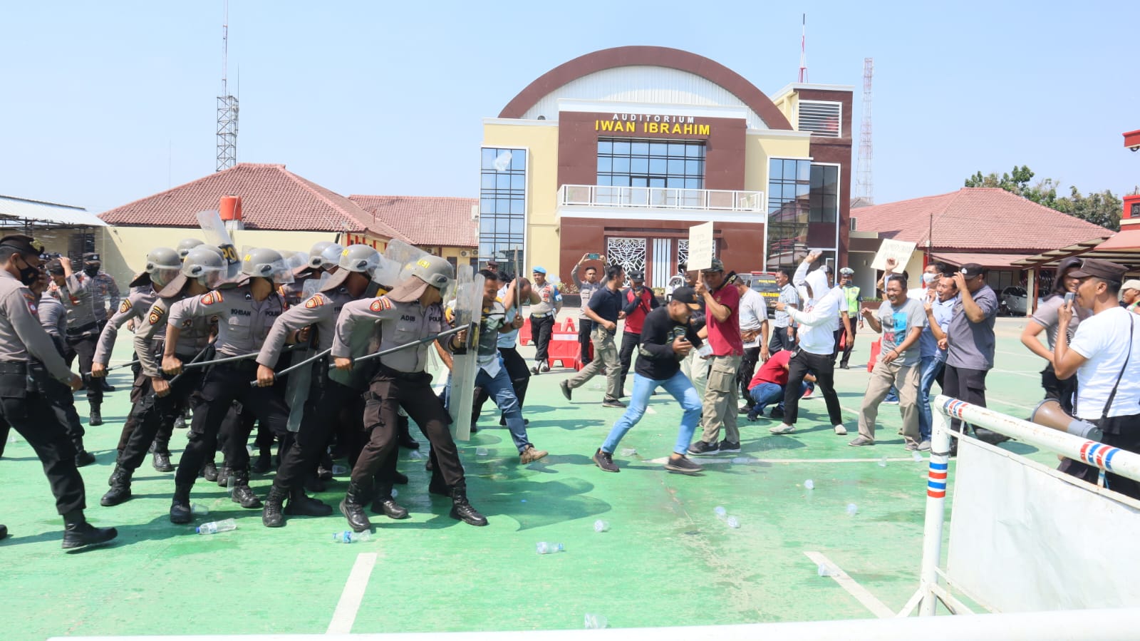 Polres Blora Gelar Pelatihan Sispam Kota, Jelang Tahun Pemilu 2024
