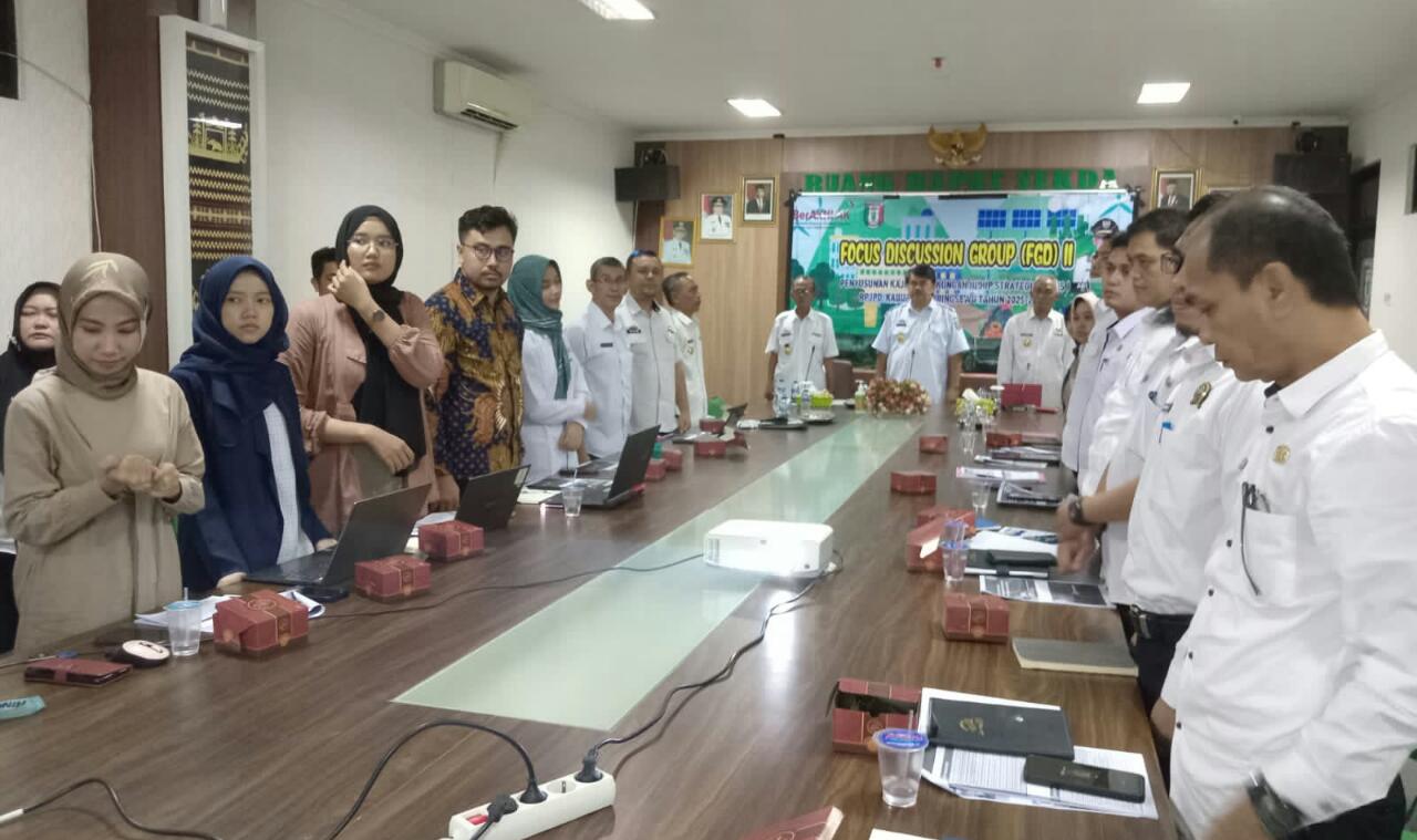 Penyusunan KLHS RPJPD 2025-2045, Pemkab Pringsewu Gelar FGD II
