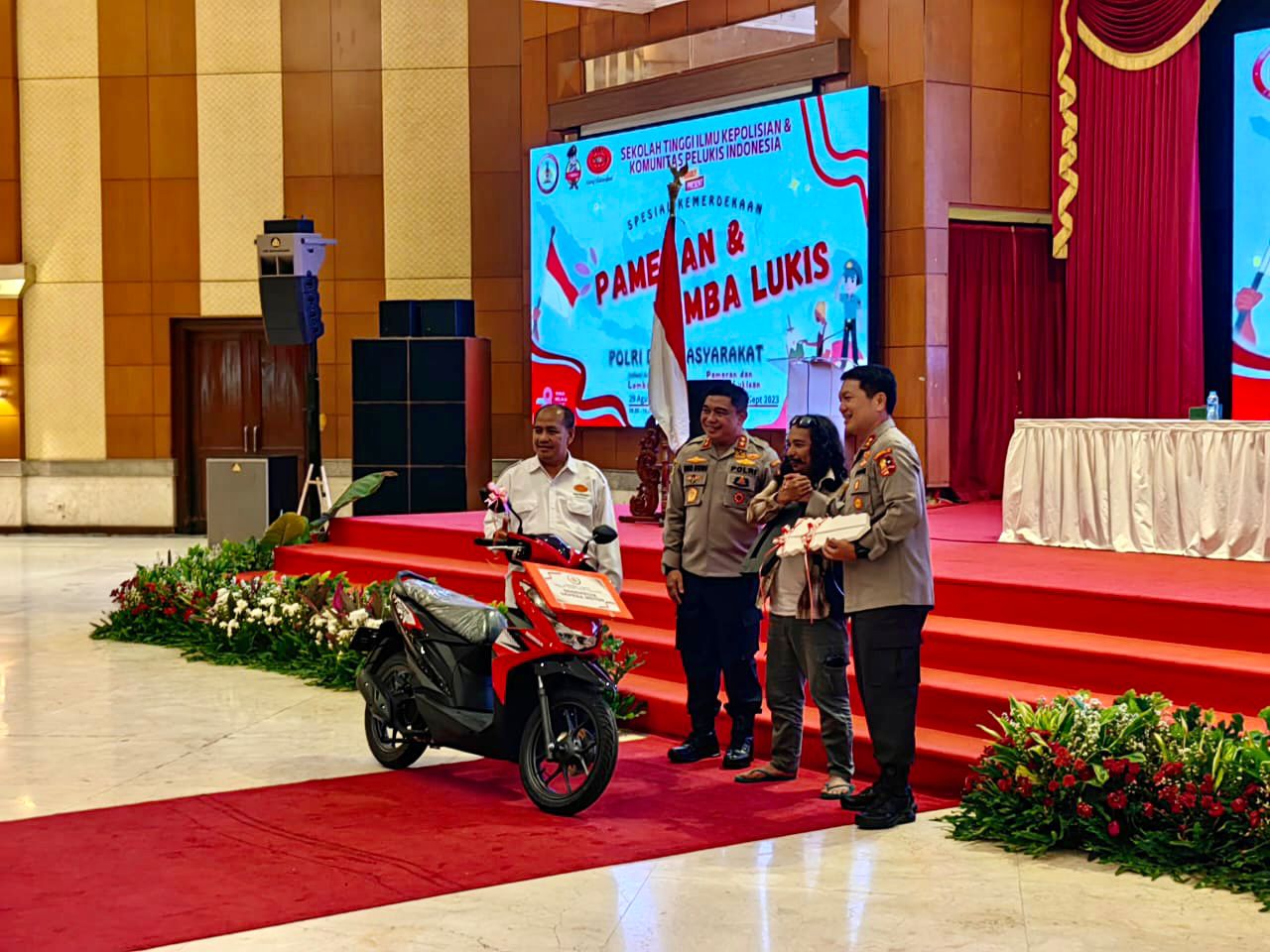 HUT RI ke 78, Irjen Pol Nico Afinta :  Meriah Lomba Lukis