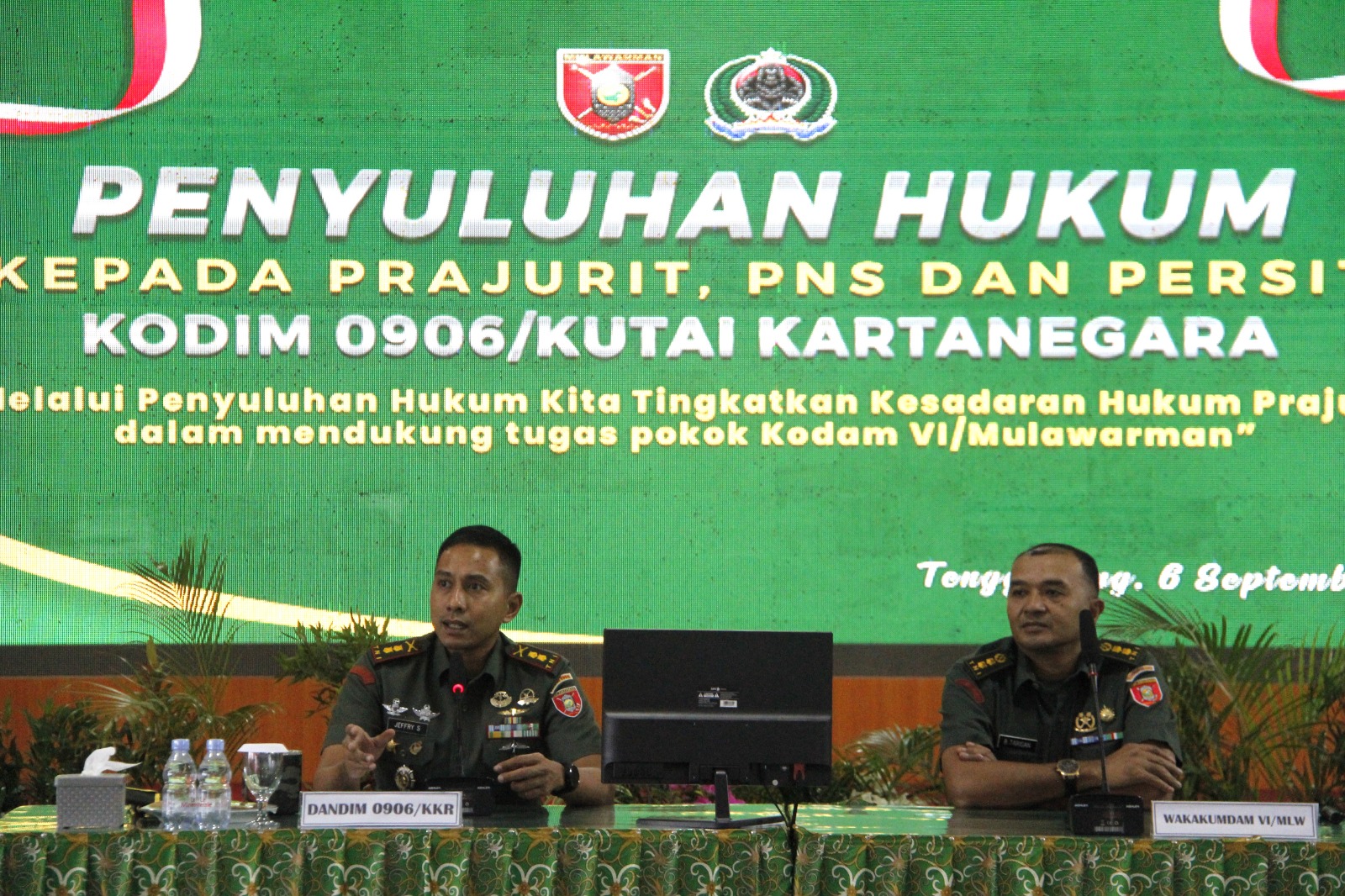 Cegah Pelanggaran, Prajurit Kodim 0906/Kkr Terima Penyuluhan Hukum