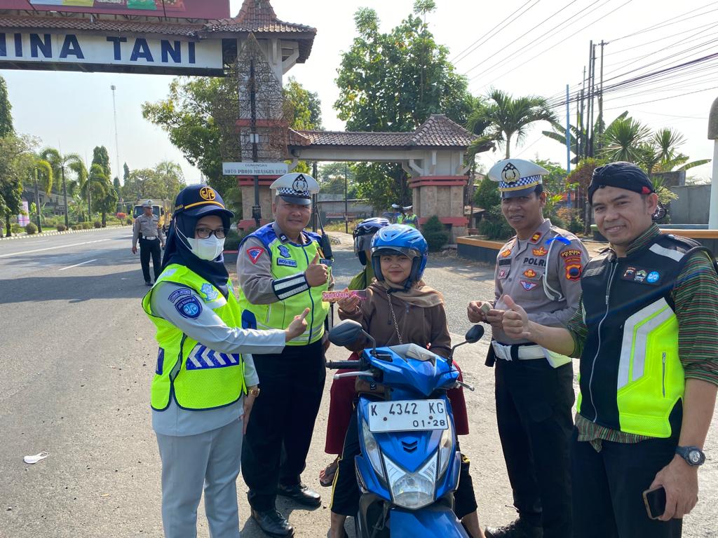 Ops Zebra Candi 2023, Tiga Istansi Lakasanakan Sosialisasi Tertib Berlalulintas