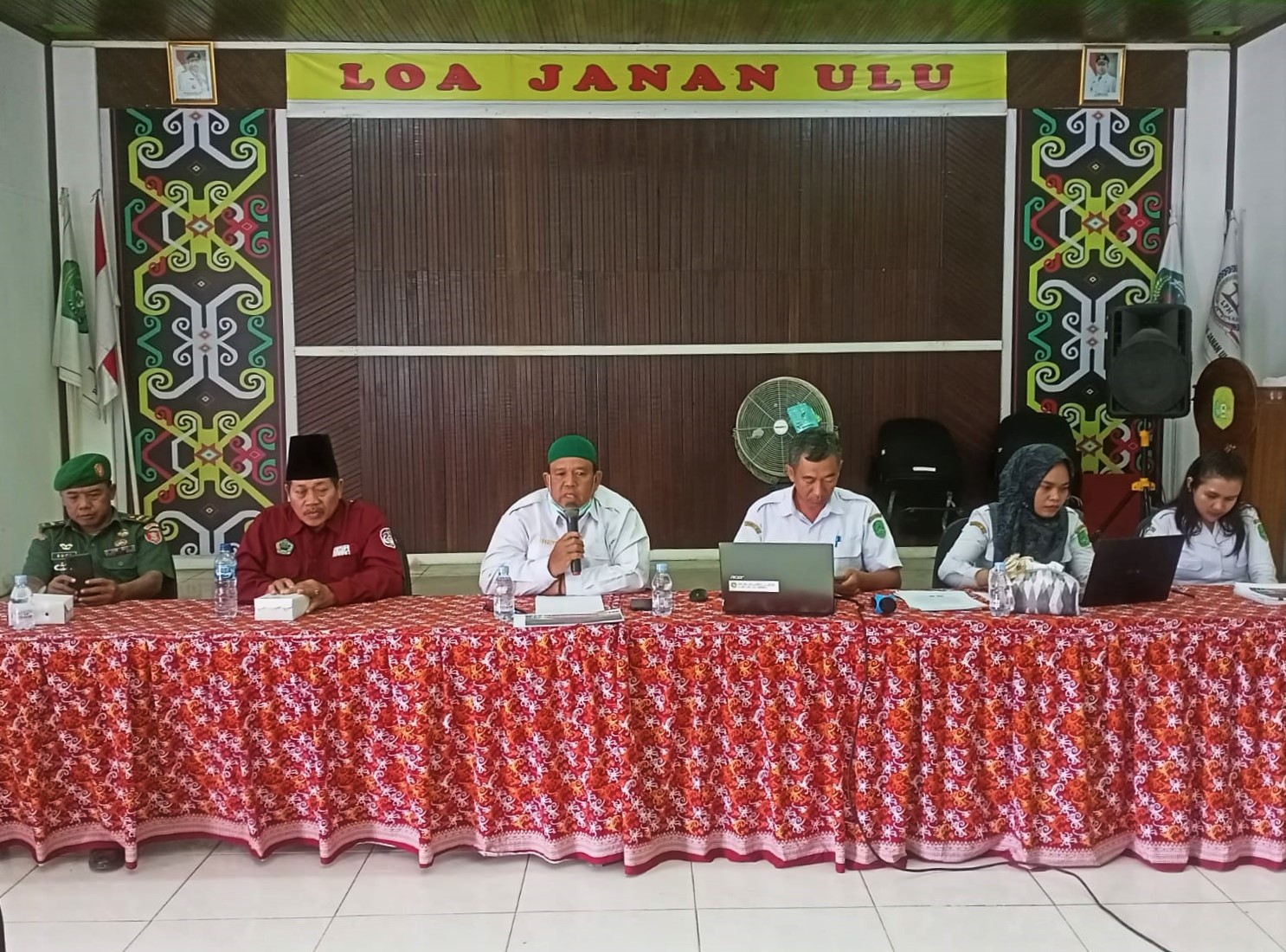 Hadiri Rapat, Babinsa Loa Janan Ulu Sebut Program BKKD Akan Dikelola Langsung