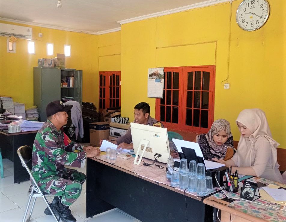 Komsos Babinsa Purwajaya, Upaya Bangun Sinergisitas Kewilayahan