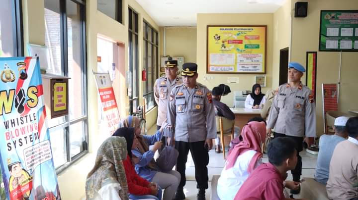 Pelayanan Publik Dicek, Kabag SDM Polres Jepara Ingatkan Seluruh Anggota